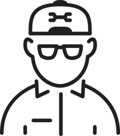 Garage Owner Icon Svg Vector, Free Vectors File